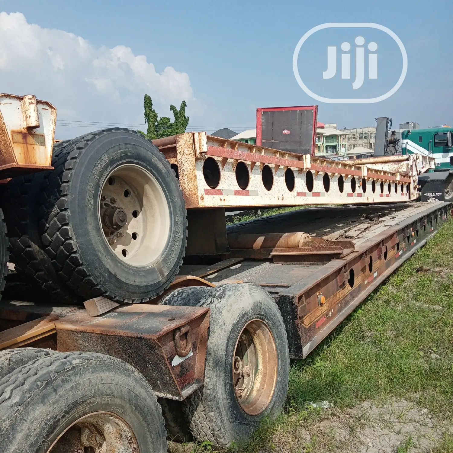 100tons and 75tons Front Loader Lowbed
