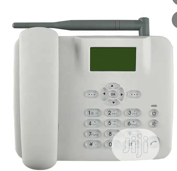 GSM Desktop Phone (Black and White)