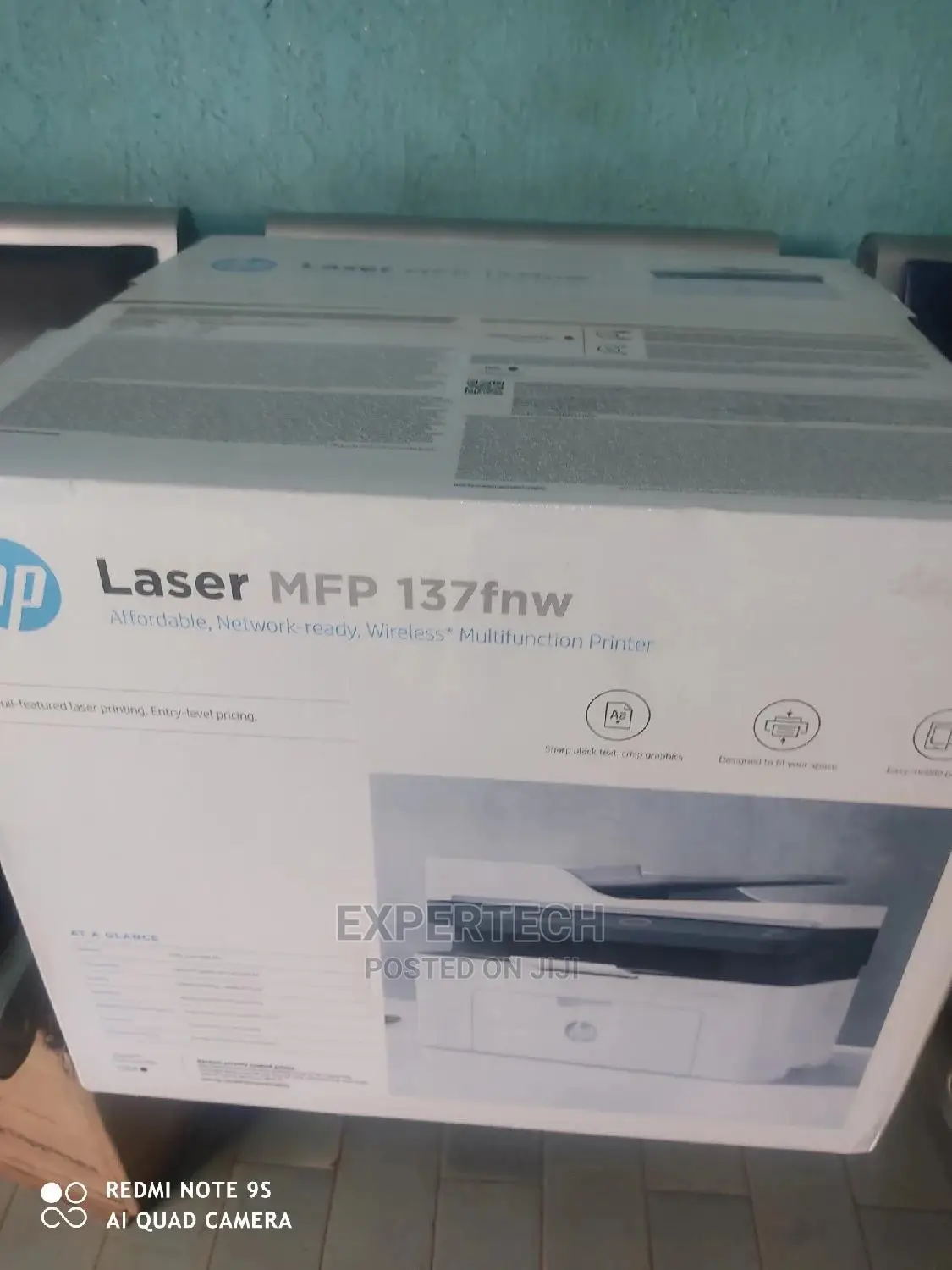 Hp Laser 137fnw Multifunction Printer