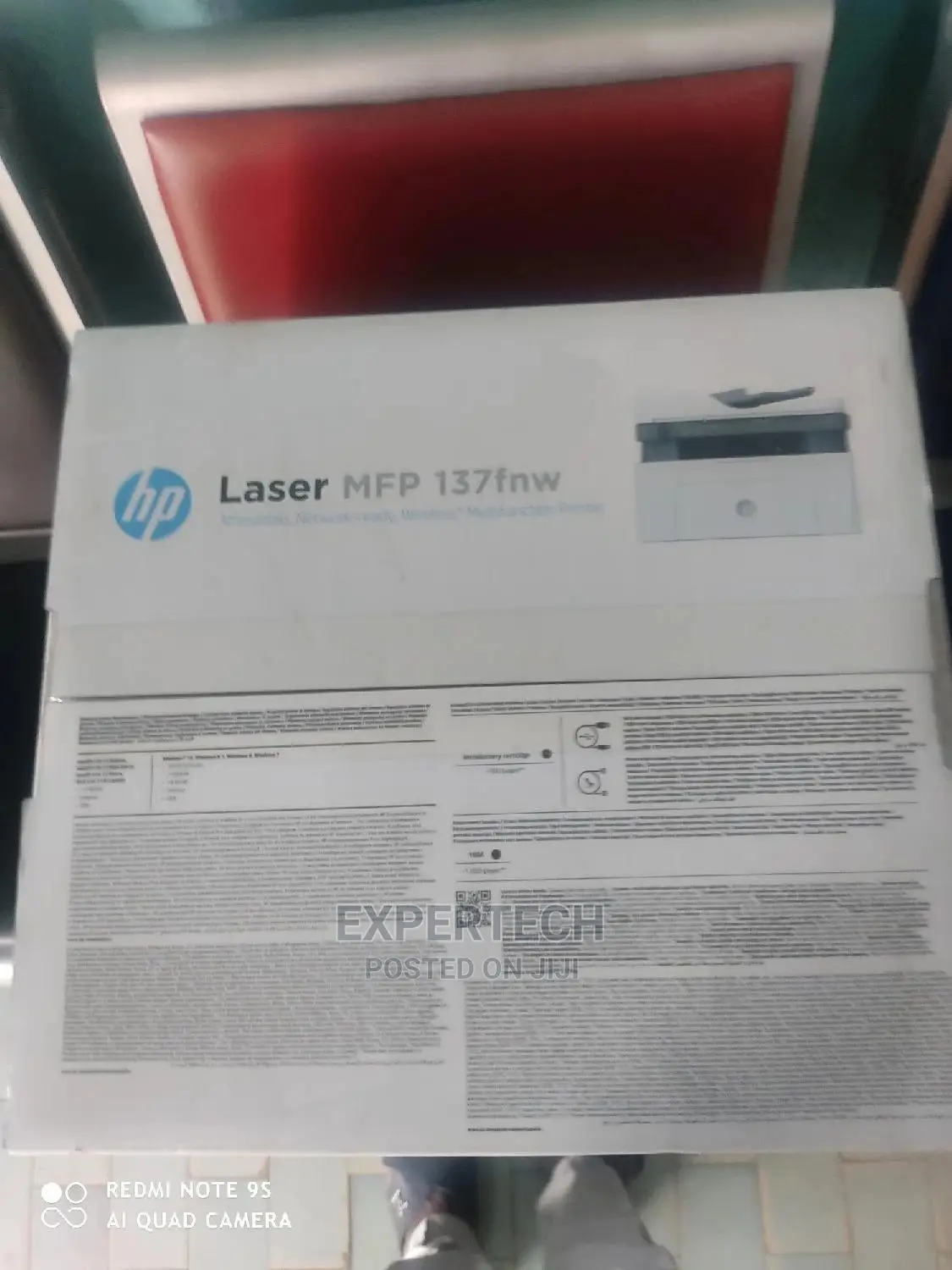Hp Laser 137fnw Multifunction Printer
