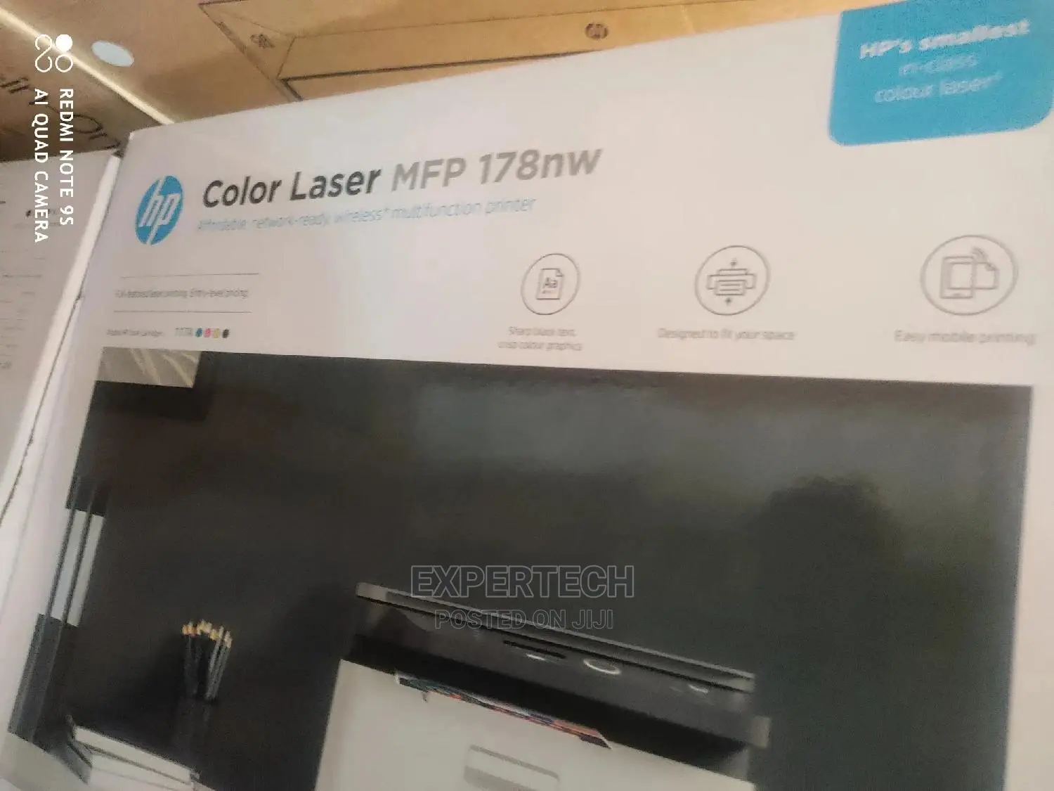 Hp Colour Laser 178nw Multifunction Printer (4zb96a)