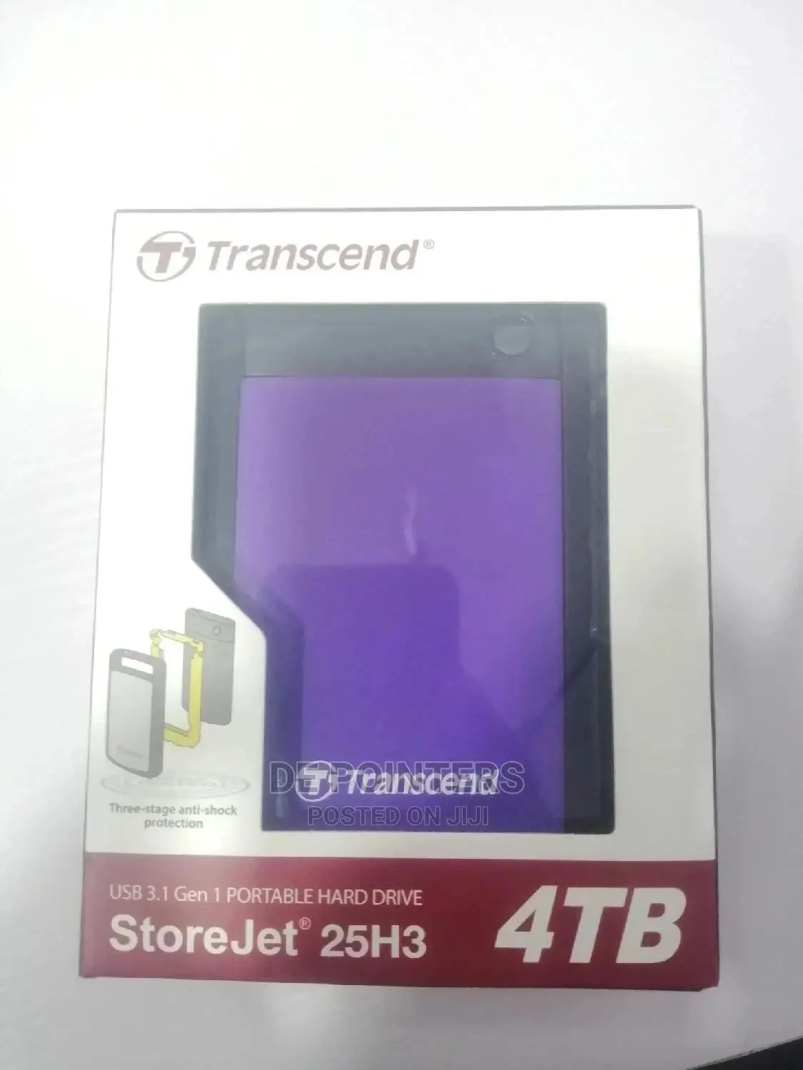 Transcend External Hard Drive 4tb