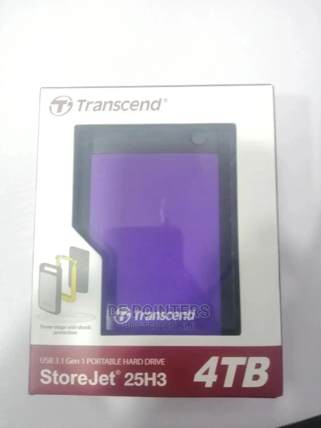 Transcend External Hard Drive 4tb