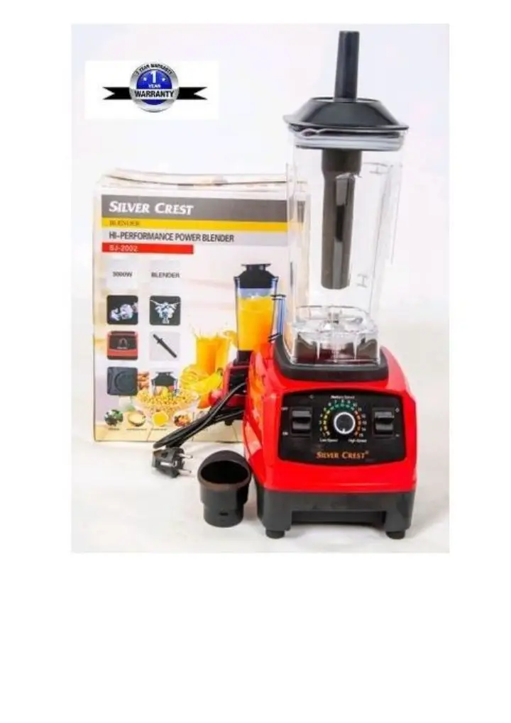 ￼ Silver Crest German Industrial Blender-3000w