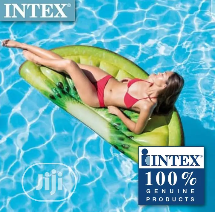 Intex Giant Inflatable 70 Inch Kiwi Slice Mat