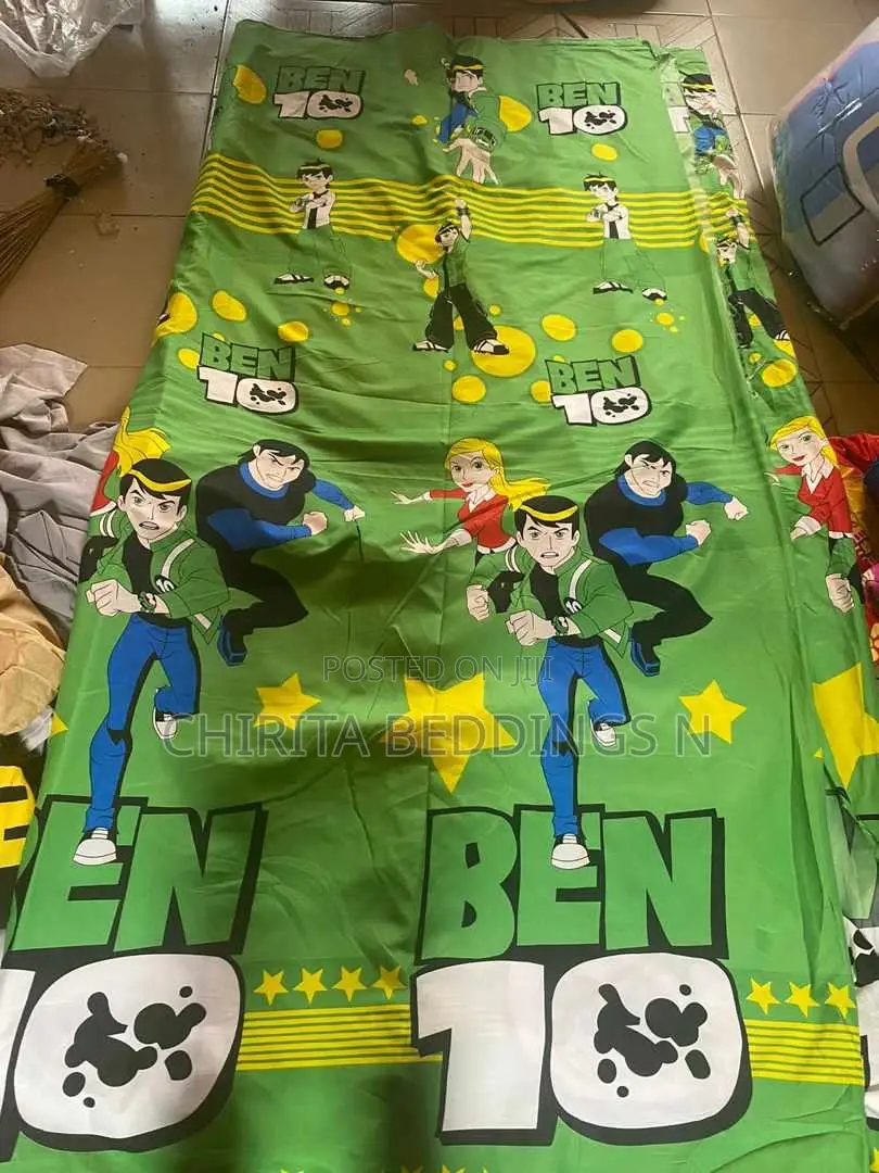 Cartoon Character Design Bedspread