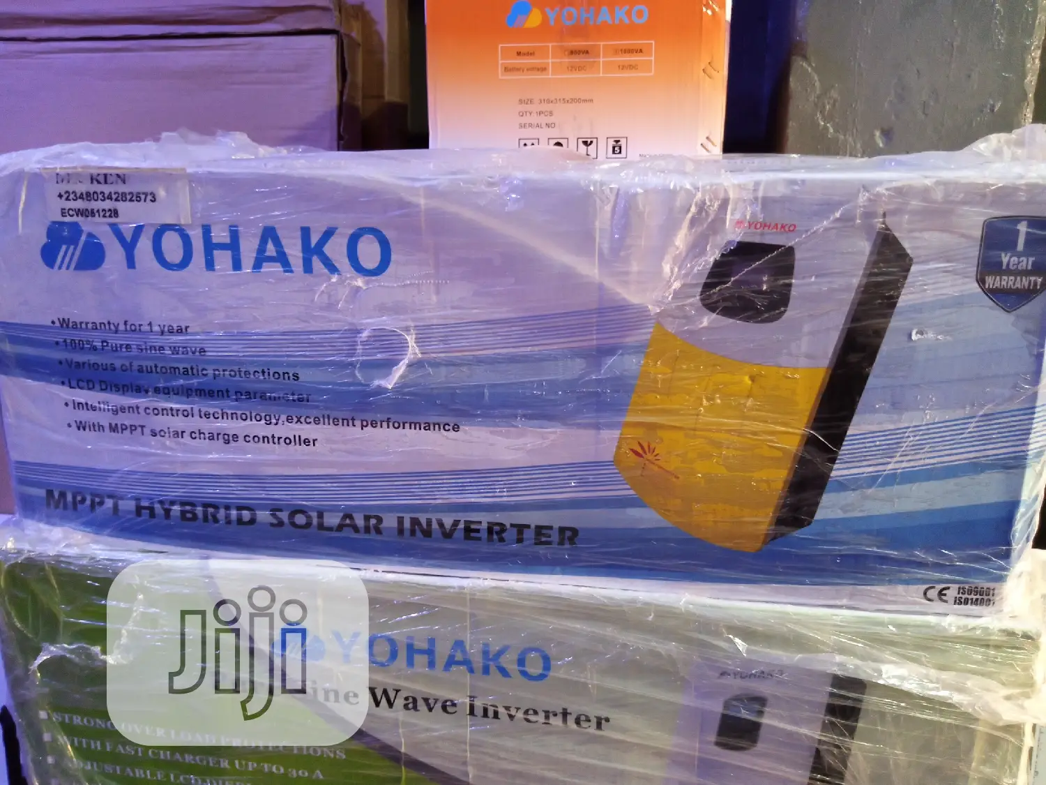 Yohako Hybrid Inverter 3.5kva 24vdc 60ah