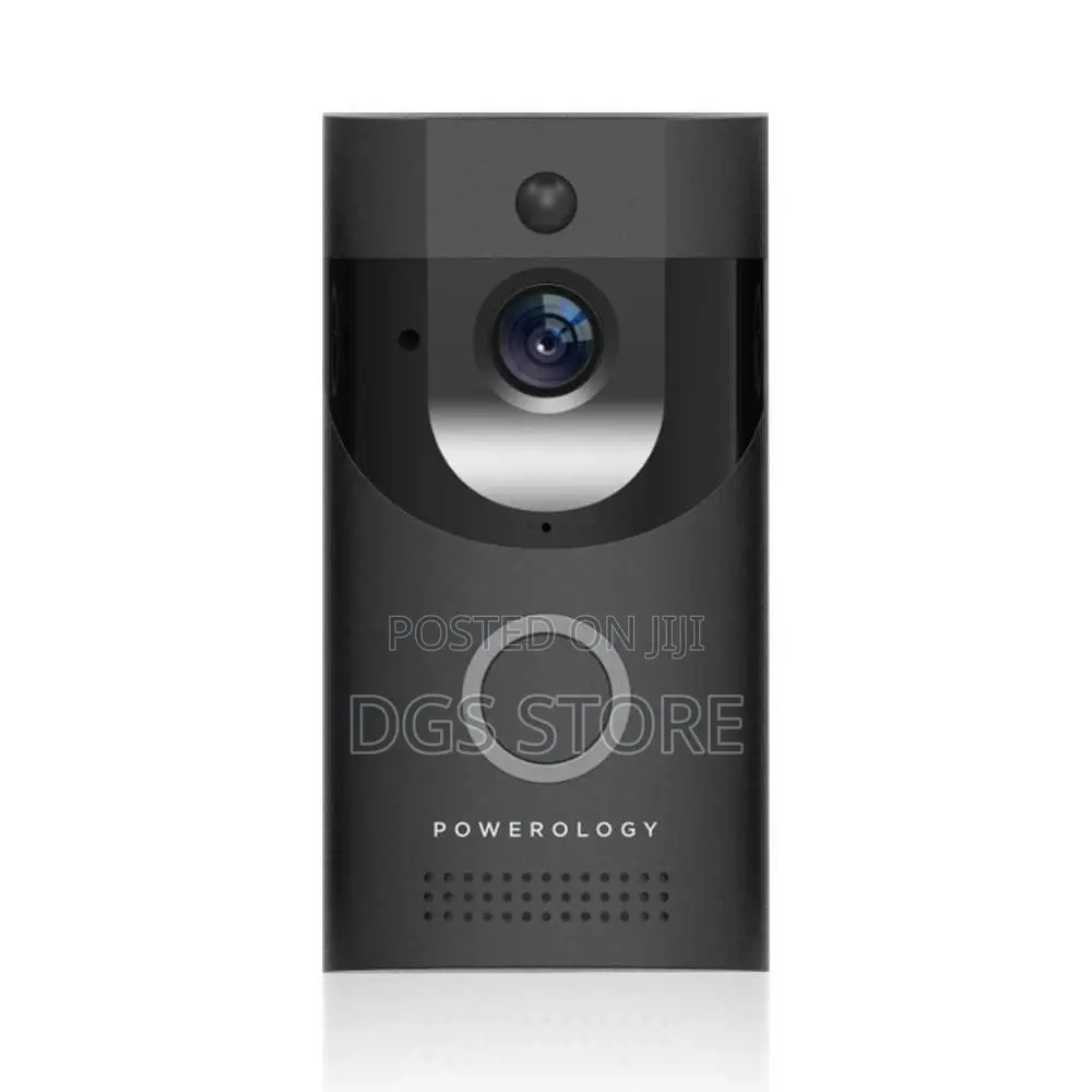 Powerology Smart Video Doorbell (Black)