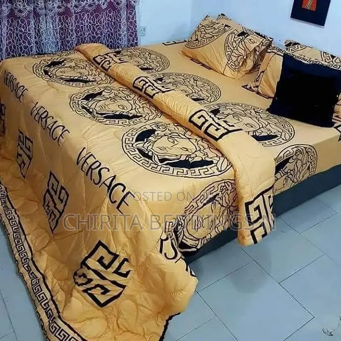 Versace Designer's Bedspread and Duvet