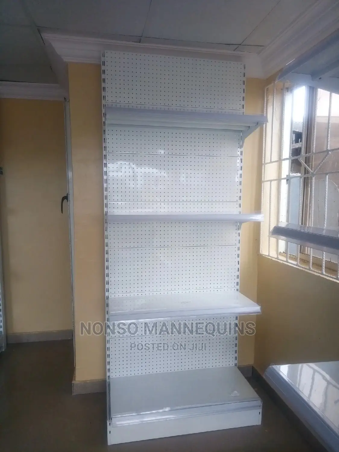 Single Side 7ft Height Gondola Shelf