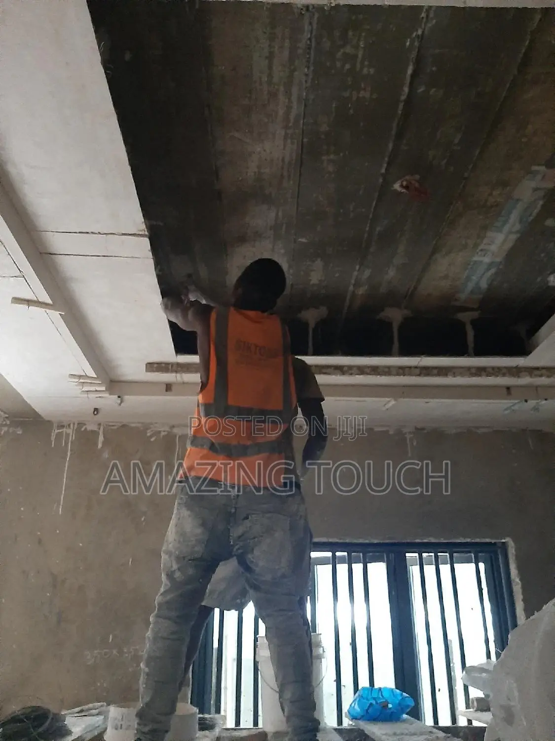 Pop Ceiling, Wall Screeding, Interior Arc Design, Tv Stand