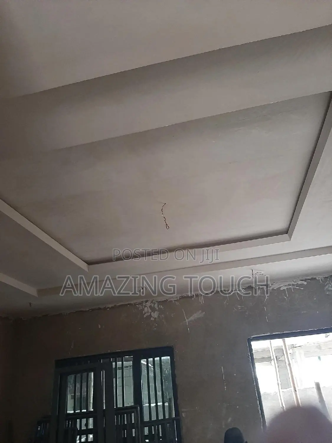 Pop Ceiling, Wall Screeding, Interior Arc Design, Tv Stand