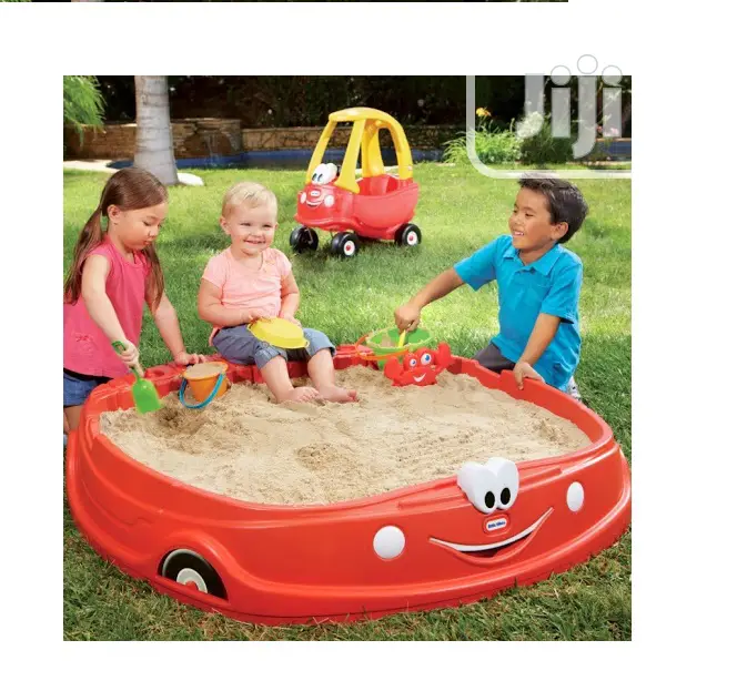 Little Tikes Cozy Coupe Sandbox Holds Up to 350lbs. Of Sand!