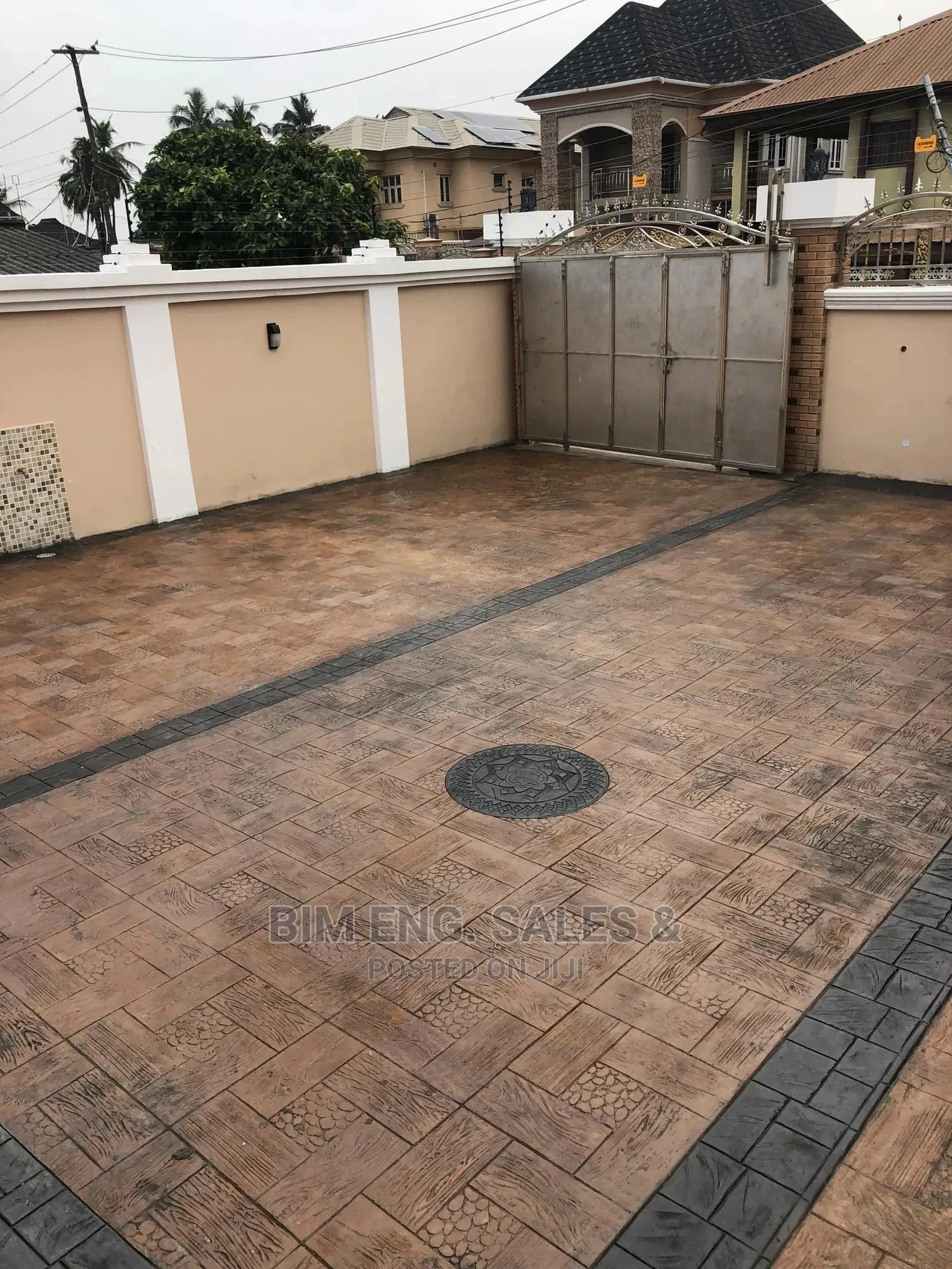 Concrete Stamped Compound Sealer Floor Polishing