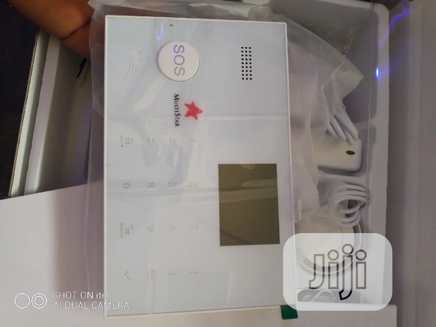 Burglar Alarm System With Motion Detectors