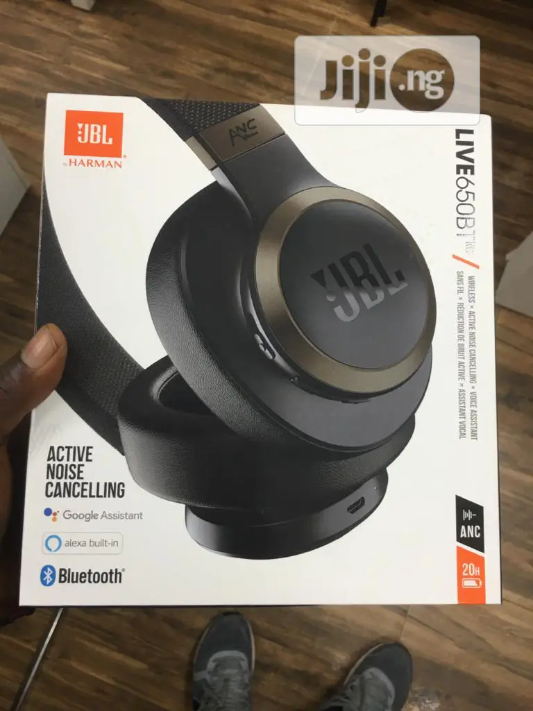 JBL Live 650BT Wireless Over Ear Headphones 100% Original