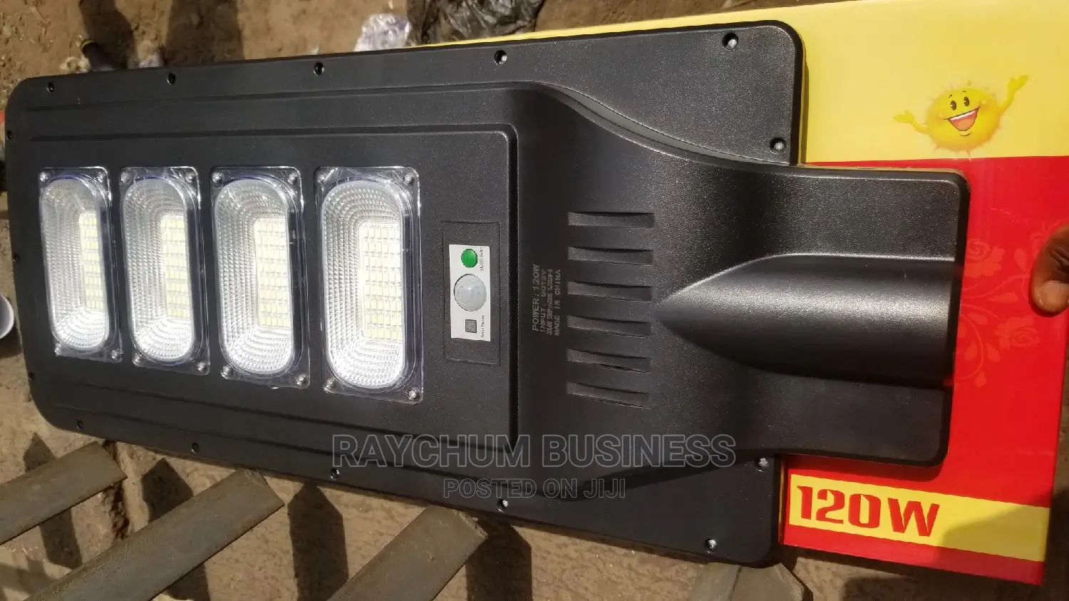 FJC All In One Solar Street Light With Free Pool 120w