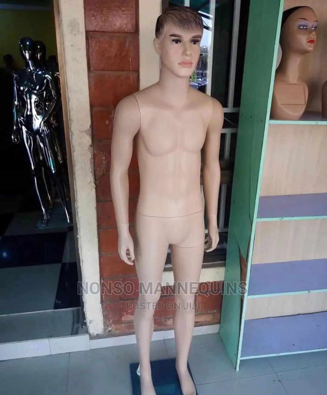Male Plastic Slim Body Size MANNEQUINS Display