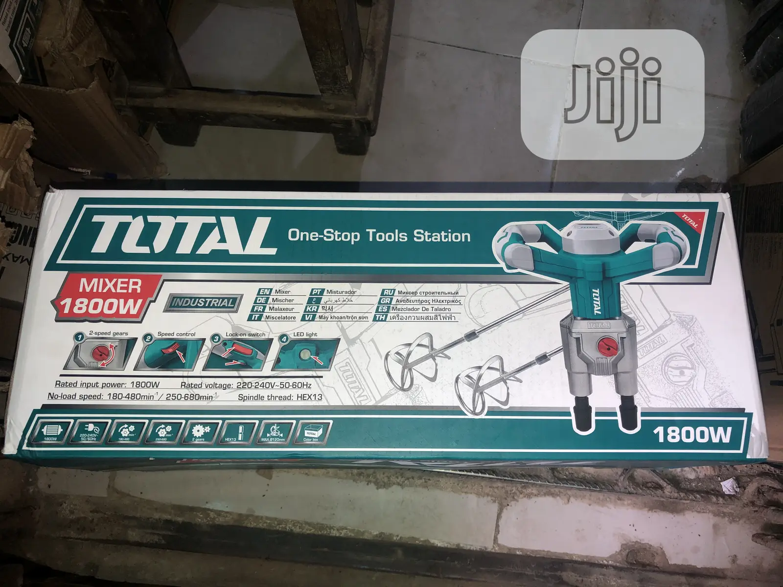 Total One Stop Station (Industrial Mixer Machine 1800w)