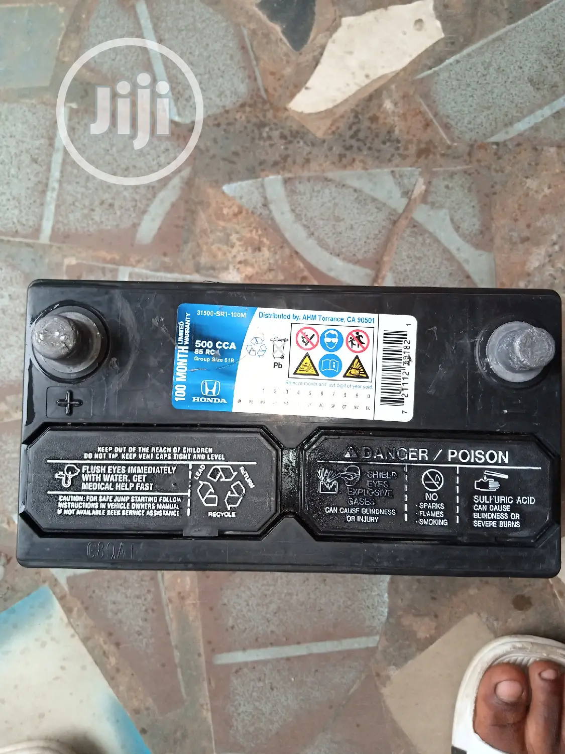 Honda High Performance Battery.