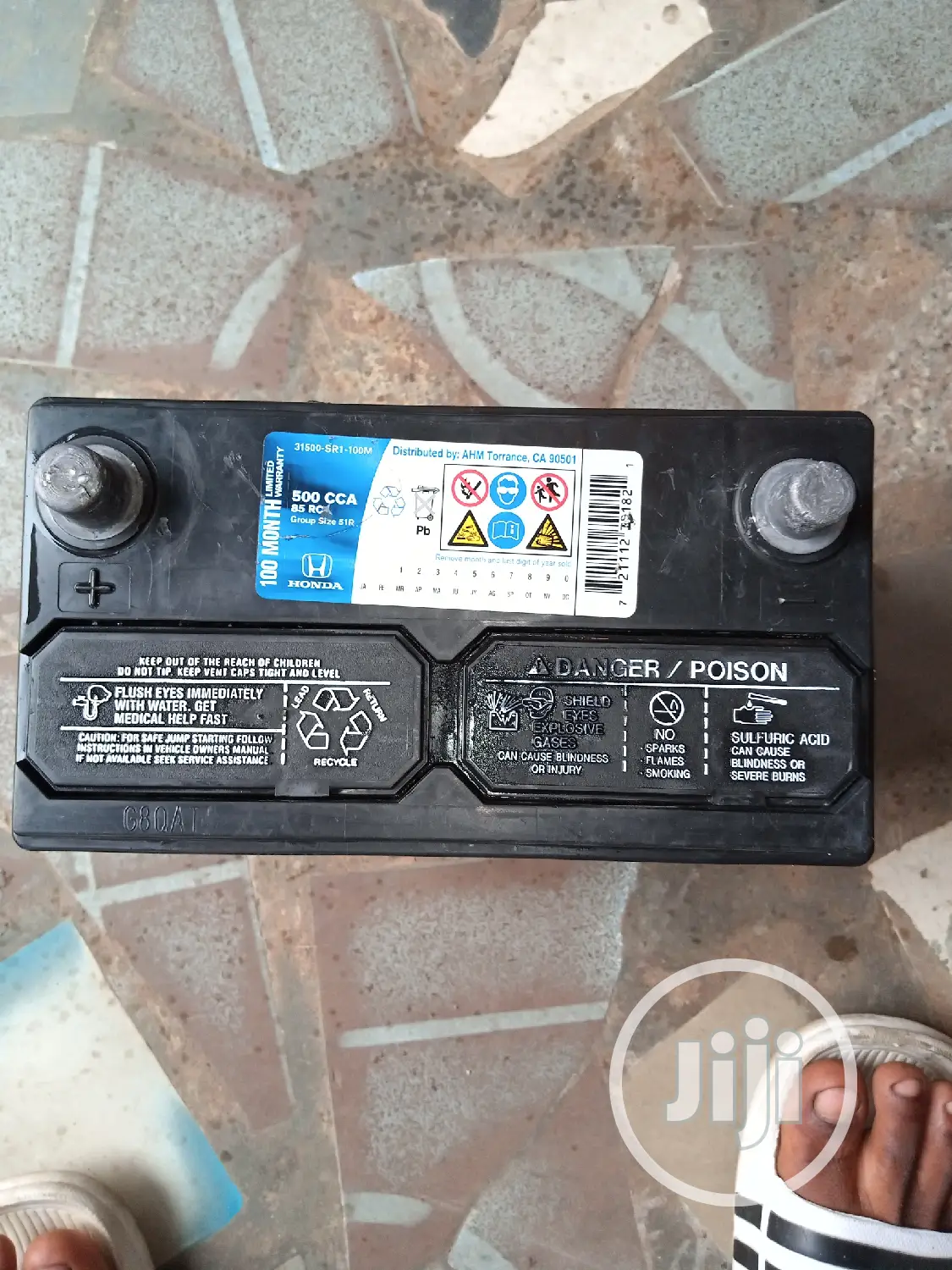 Honda High Performance Battery.