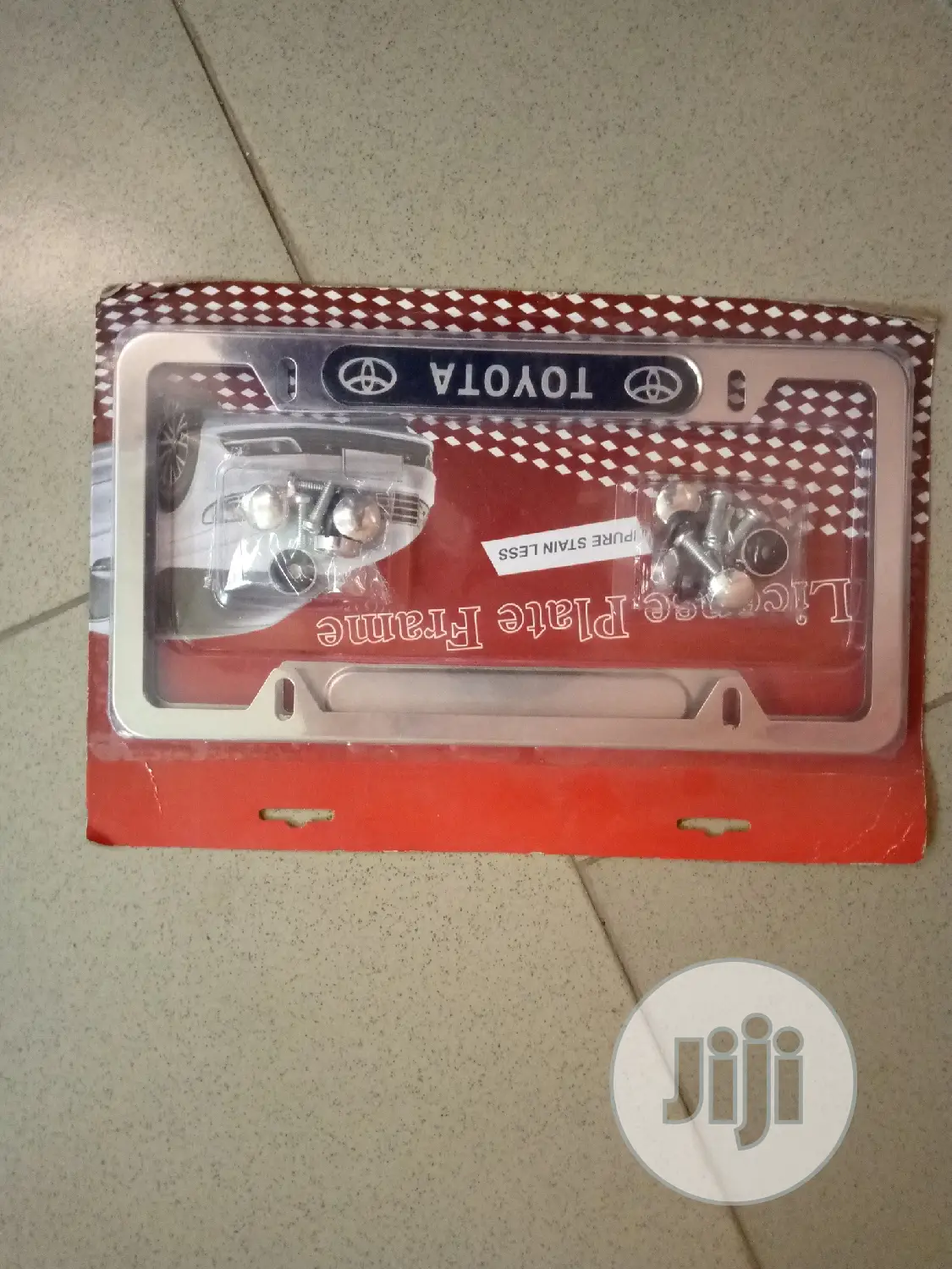Toyota Plate Number Frame