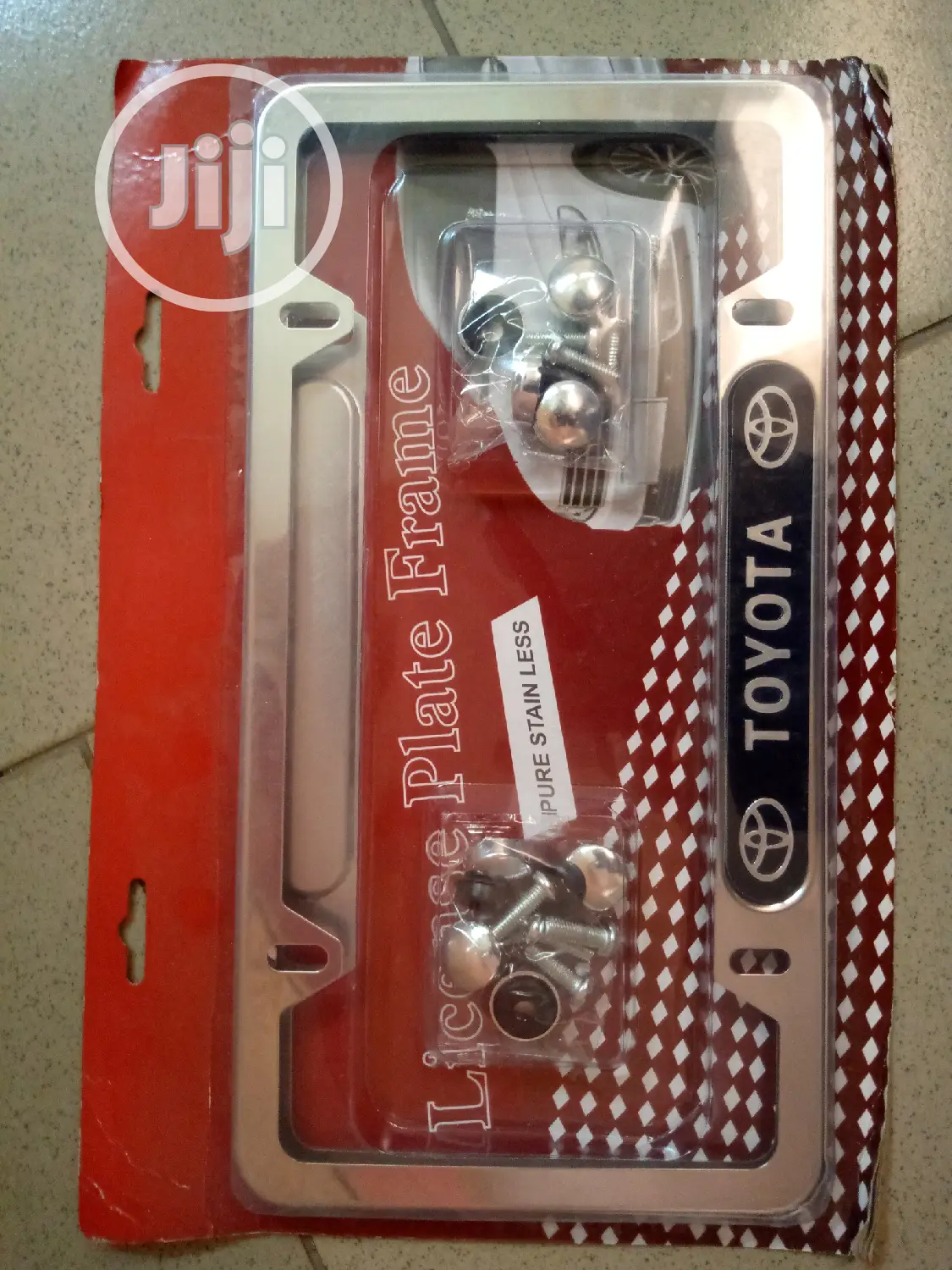 Toyota Plate Number Frame