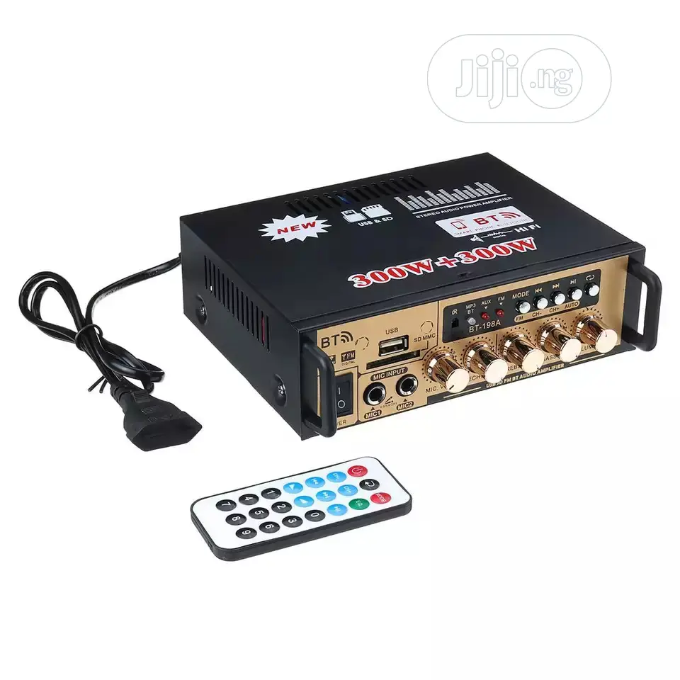600w Portable Amplifier For Car,Home,Office,Restaurant Etc
