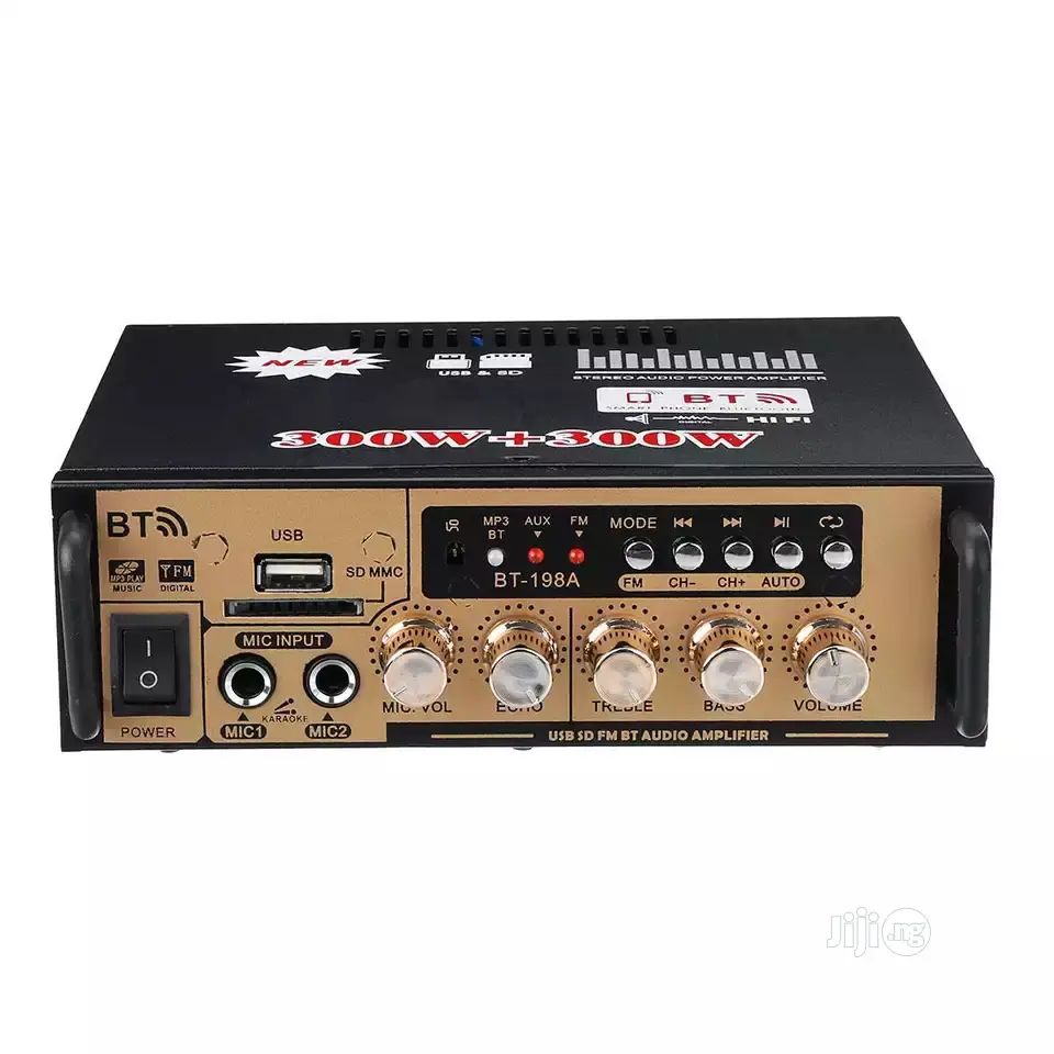 600w Portable Amplifier For Car,Home,Office,Restaurant Etc