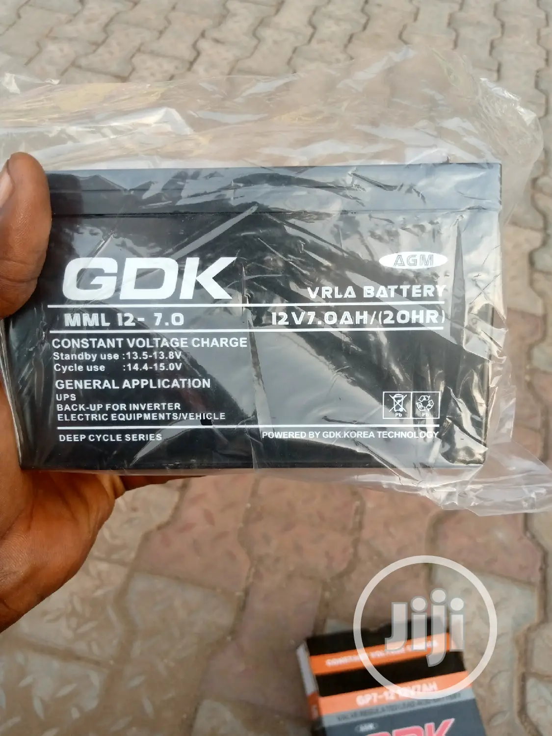 GDK 7ahs Battery