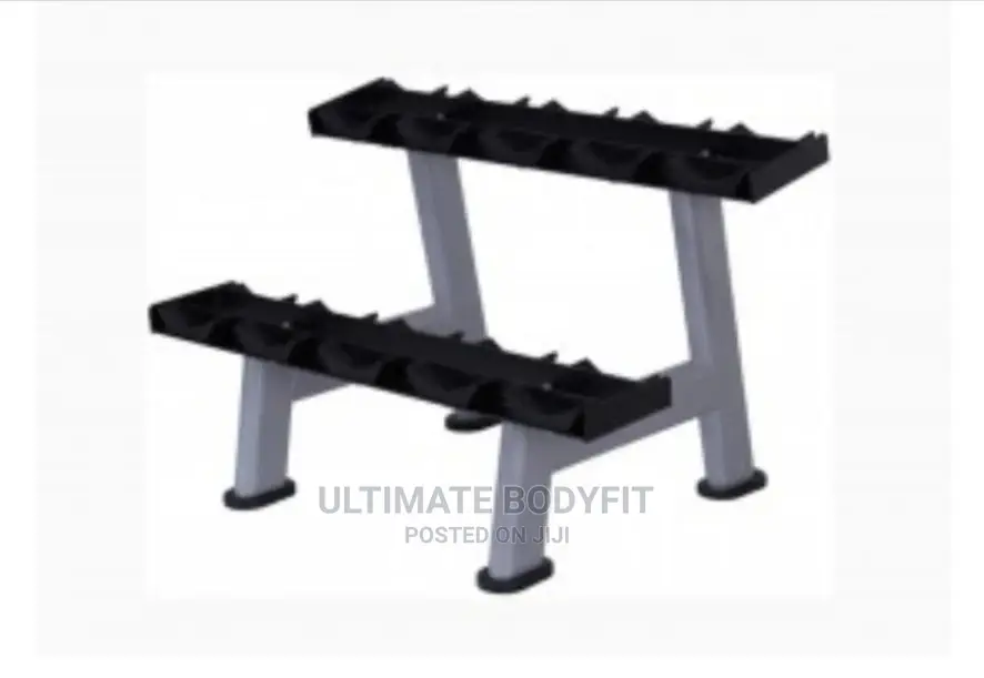 Brand New Two Step Half Dumbbell Rack