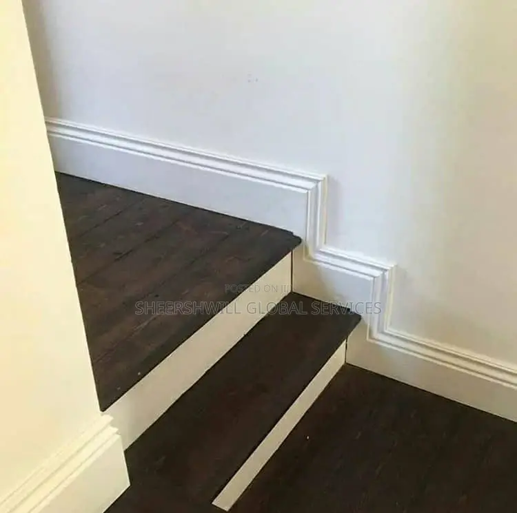 Polyurethane Floor Skirting Installation Wall Belt