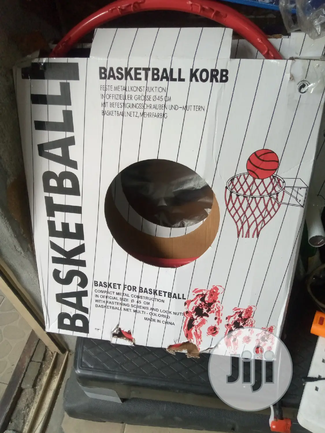 New Basketball Rim With Net