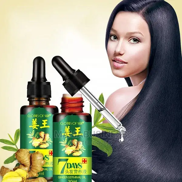 7 Days Ginger Germinal Essential Oil Hair Growth 30ml