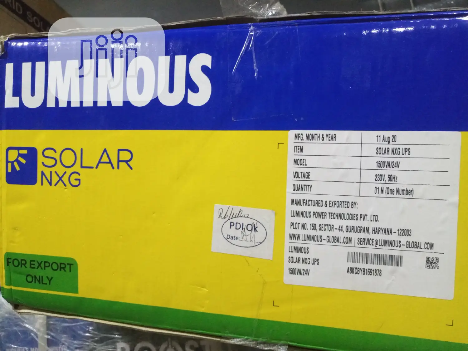 Luminous Hybrid Inverter 1.5kva