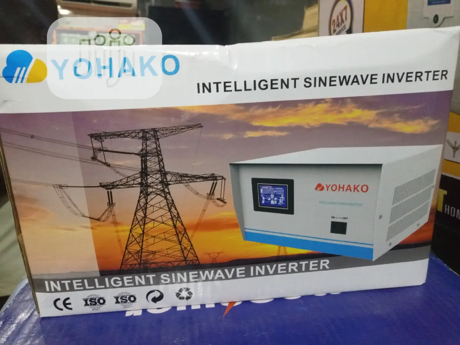 12v1kva Pure Sine Wave Yohako Smart Inverter