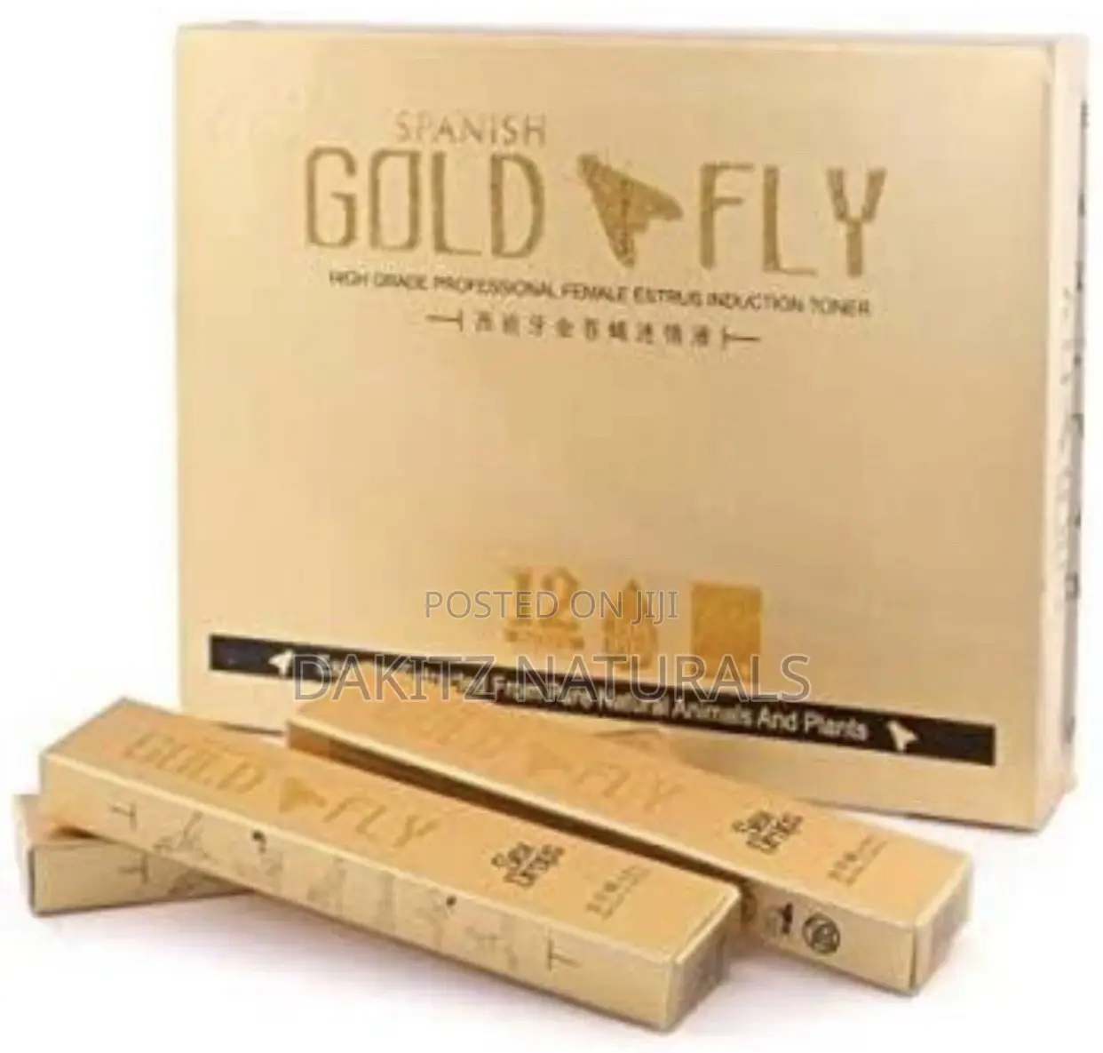 Spanish Gold Fly 3pcs