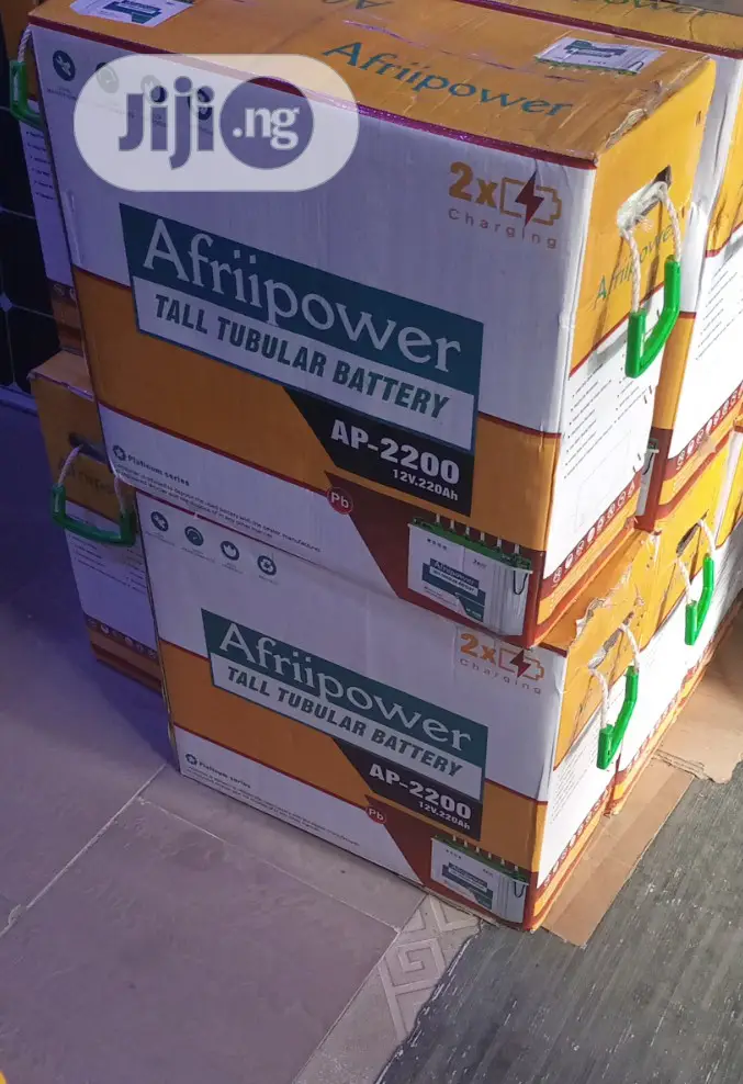 Afriipower Tubular Battery 12v220ah