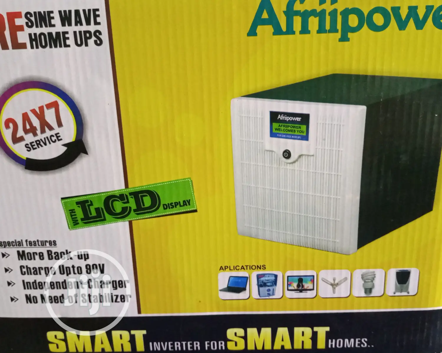 Affriipower Inverter 1.7kva 24v DC