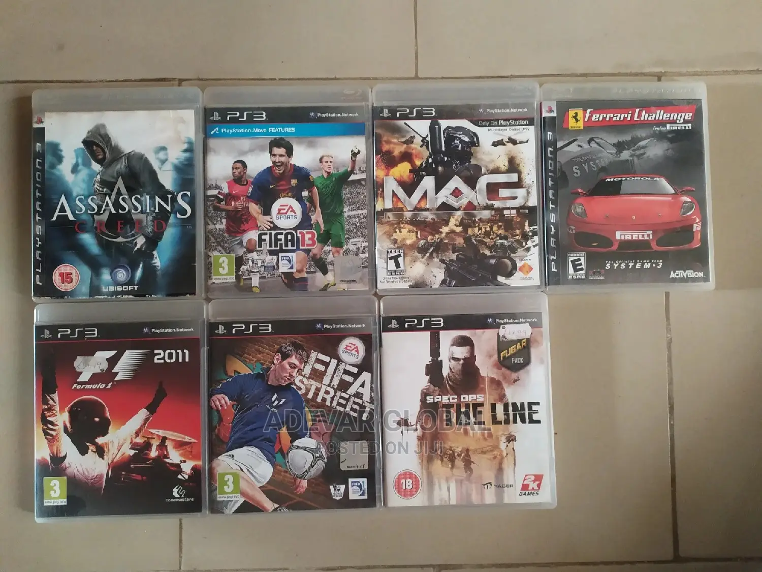 Used Playstation 3 PS3 Game Discs Cds