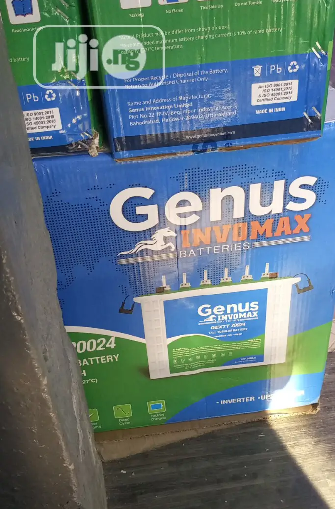 Genus Tubular Battery 12v200ah