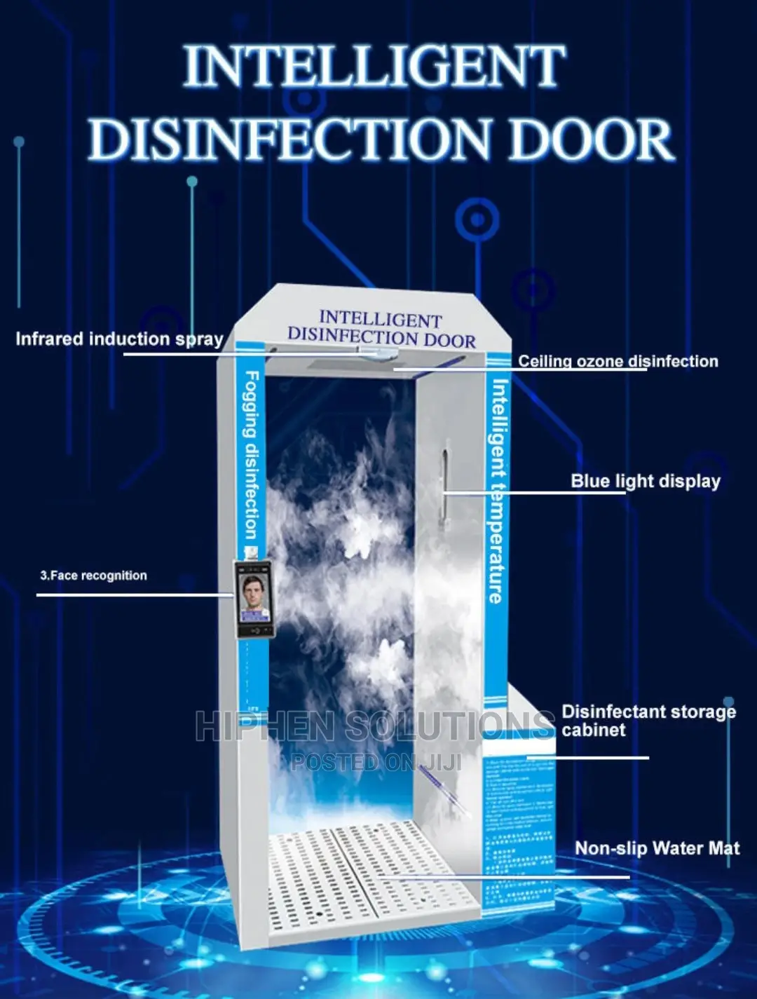 Mobile Disinfection Channel for Public Place Disinfection