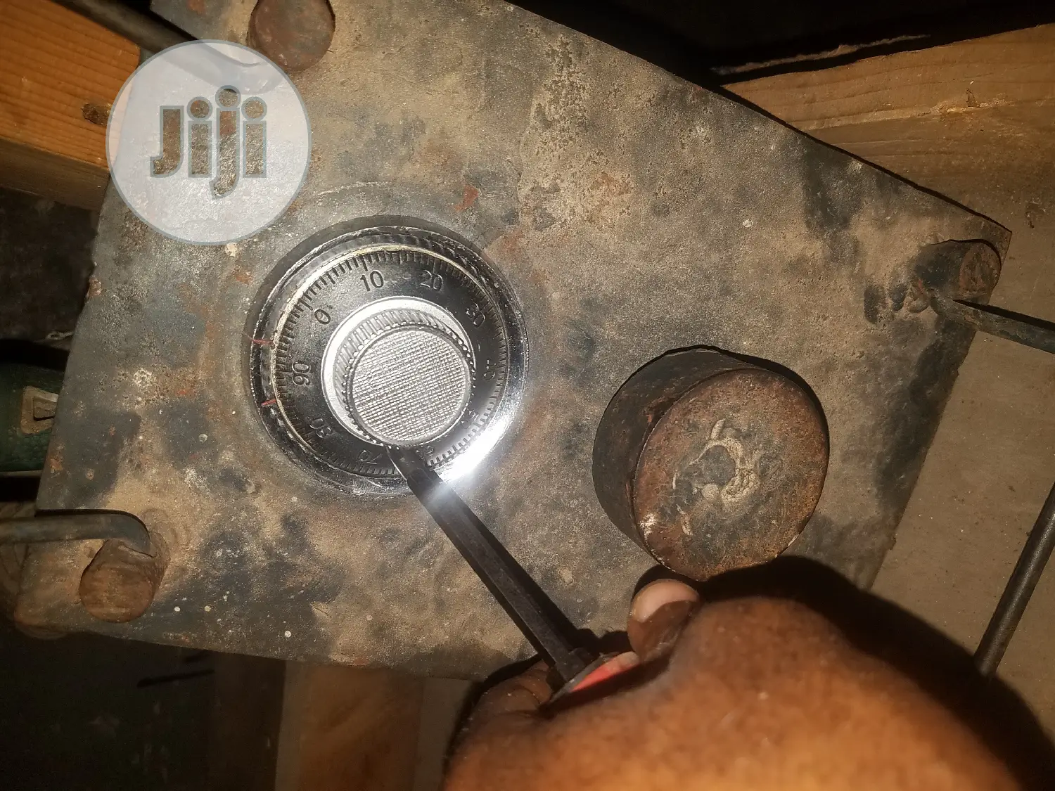 Repair of Underground Chubb Safe