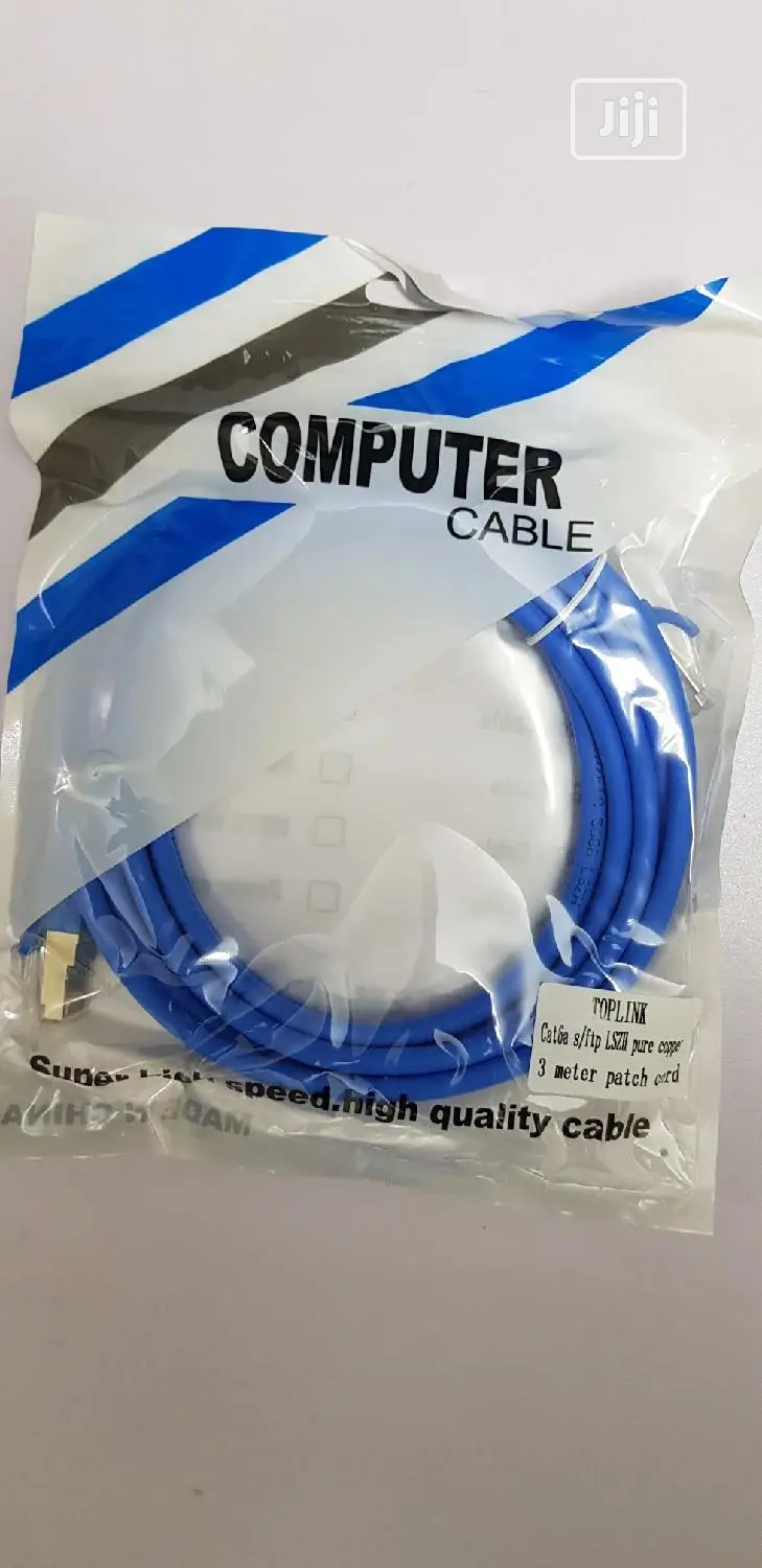 Cat6a 3meter Patch Cable 100% Copper