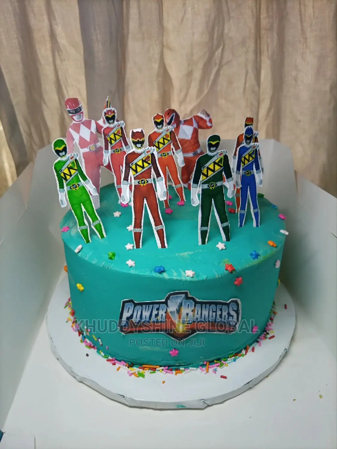Power Rangers Birthday Cake