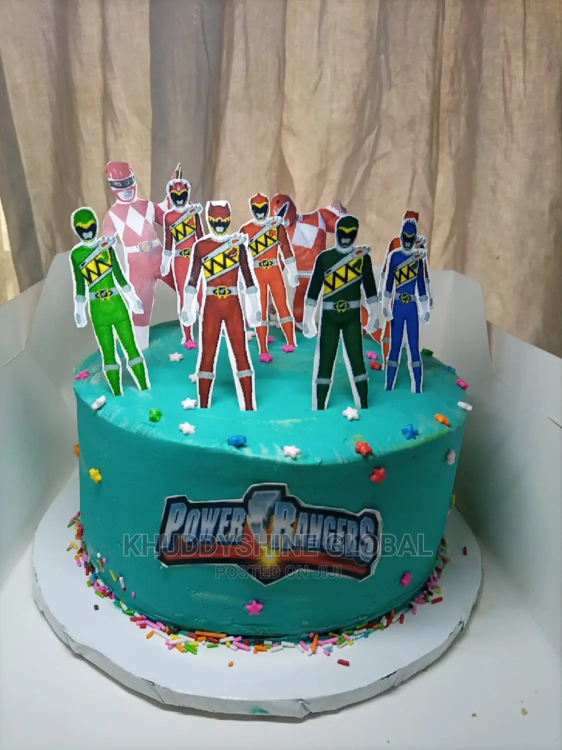 Power Rangers Birthday Cake