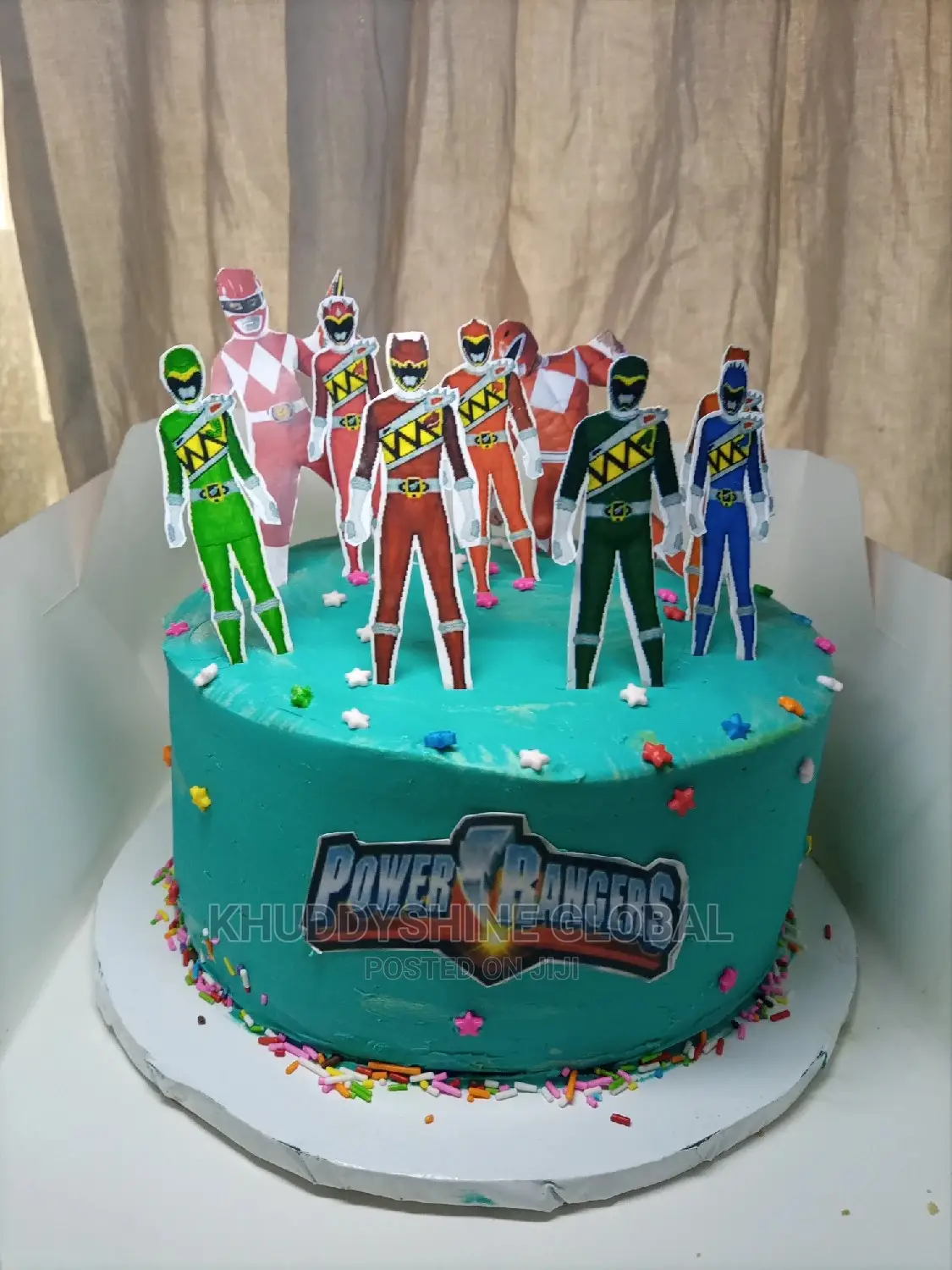Power Rangers Birthday Cake