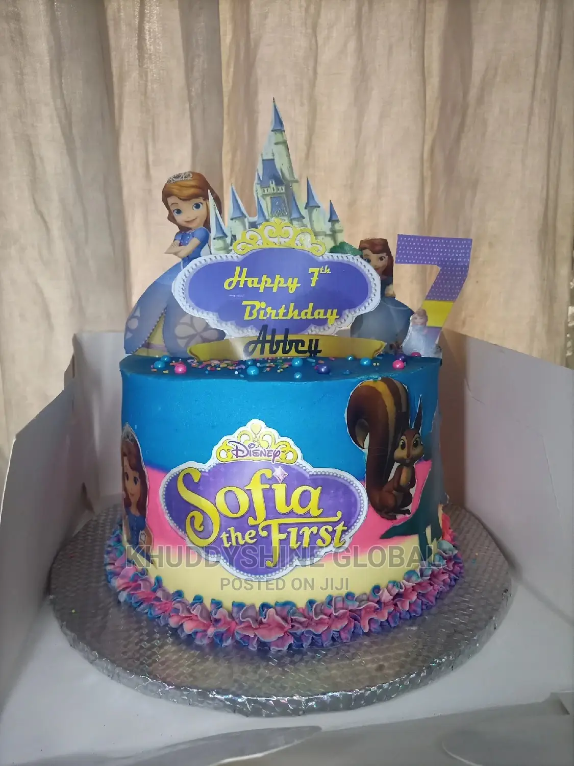 Sofia The First Children Birthday Cake