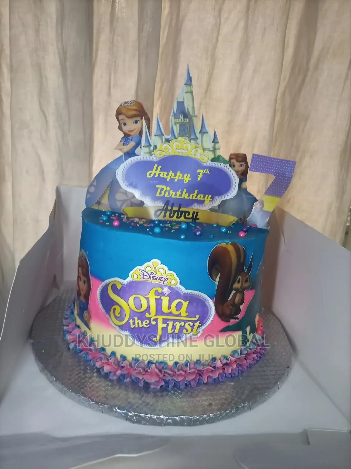 Sofia The First Children Birthday Cake