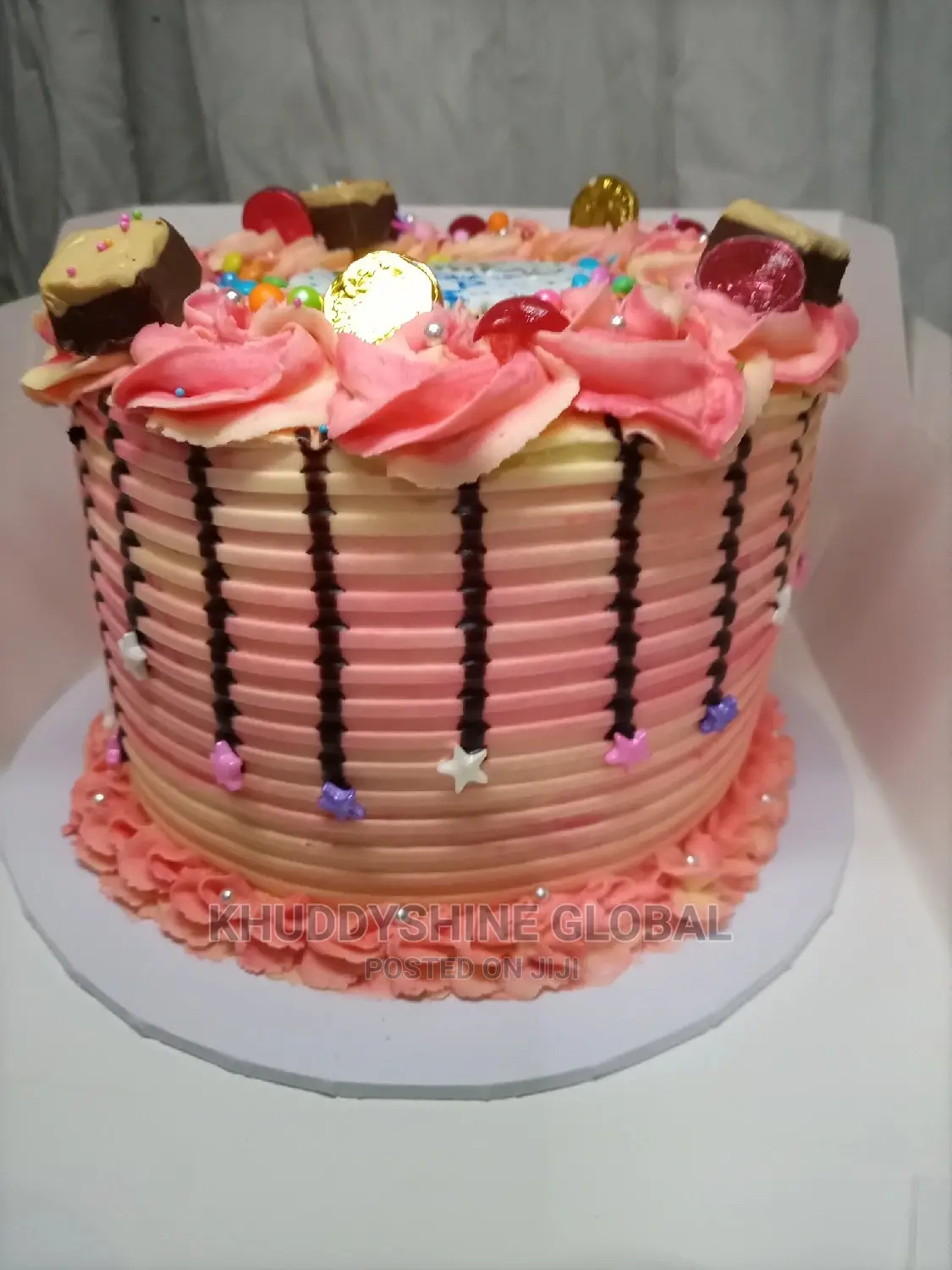7"4 Birthday Cake